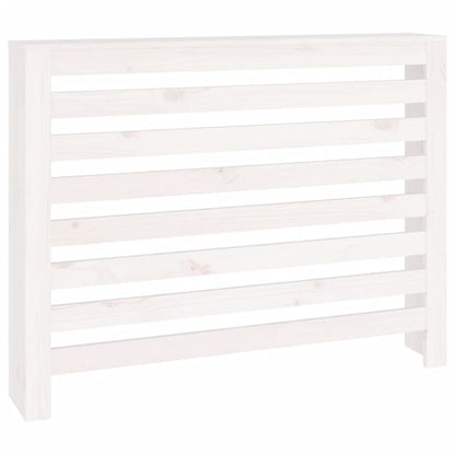 Copertura Termosifone Bianca 108,5x19x84 cm Legno Massello Pino - homemem39