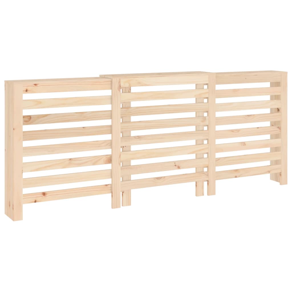 Radiator Cover 210x21x85 cm in Solid Pine Wood