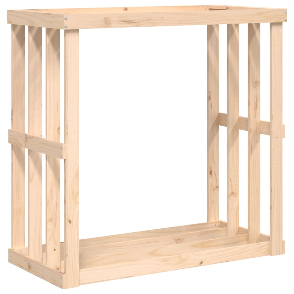 Portaceppi da Esterno 108x52x106 cm Legno Massello Pino - homemem39