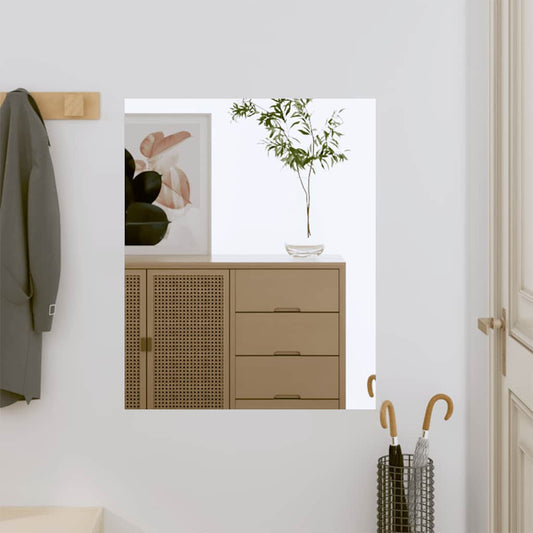 Specchio da Parete 50x60 cm Vetro Rettangolare | homemem39