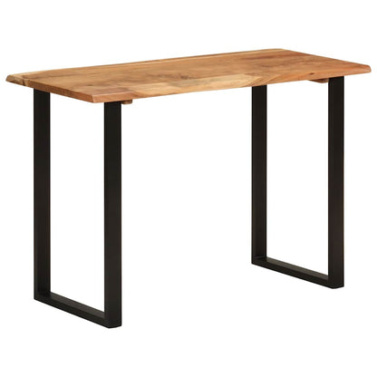 Tavolo da Pranzo 110x50x76 cm Legno Massello di Acacia | homemem39