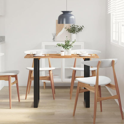 Tavolo da Pranzo 110x50x76 cm Legno Massello di Acacia