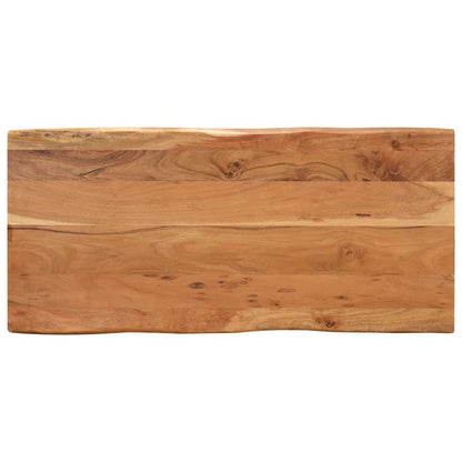 Tavolo da Pranzo 110x50x76 cm Legno Massello di Acacia | homemem39