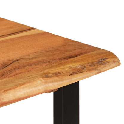 Tavolo da Pranzo 110x50x76 cm Legno Massello di Acacia | homemem39