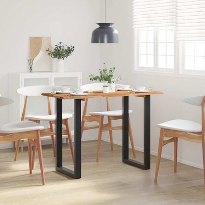 Tavolo da Pranzo 110x50x76 cm Legno Massello di Acacia