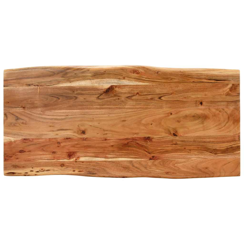Tavolo da Pranzo 110x50x76 cm Legno Massello di Acacia | homemem39