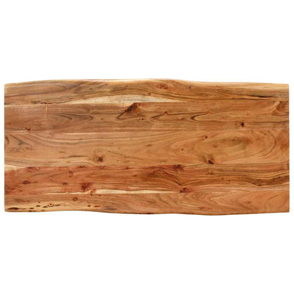Tavolo da Pranzo 110x50x76 cm Legno Massello di Acacia | homemem39