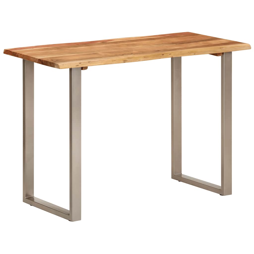 Tavolo da Pranzo 110x50x76 cm Legno Massello di Acacia | homemem39