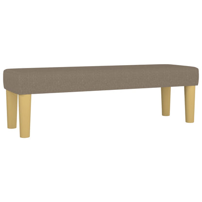 Giroletto a Molle con Materasso Tortora 180x200 cm in Tessuto | homemem39