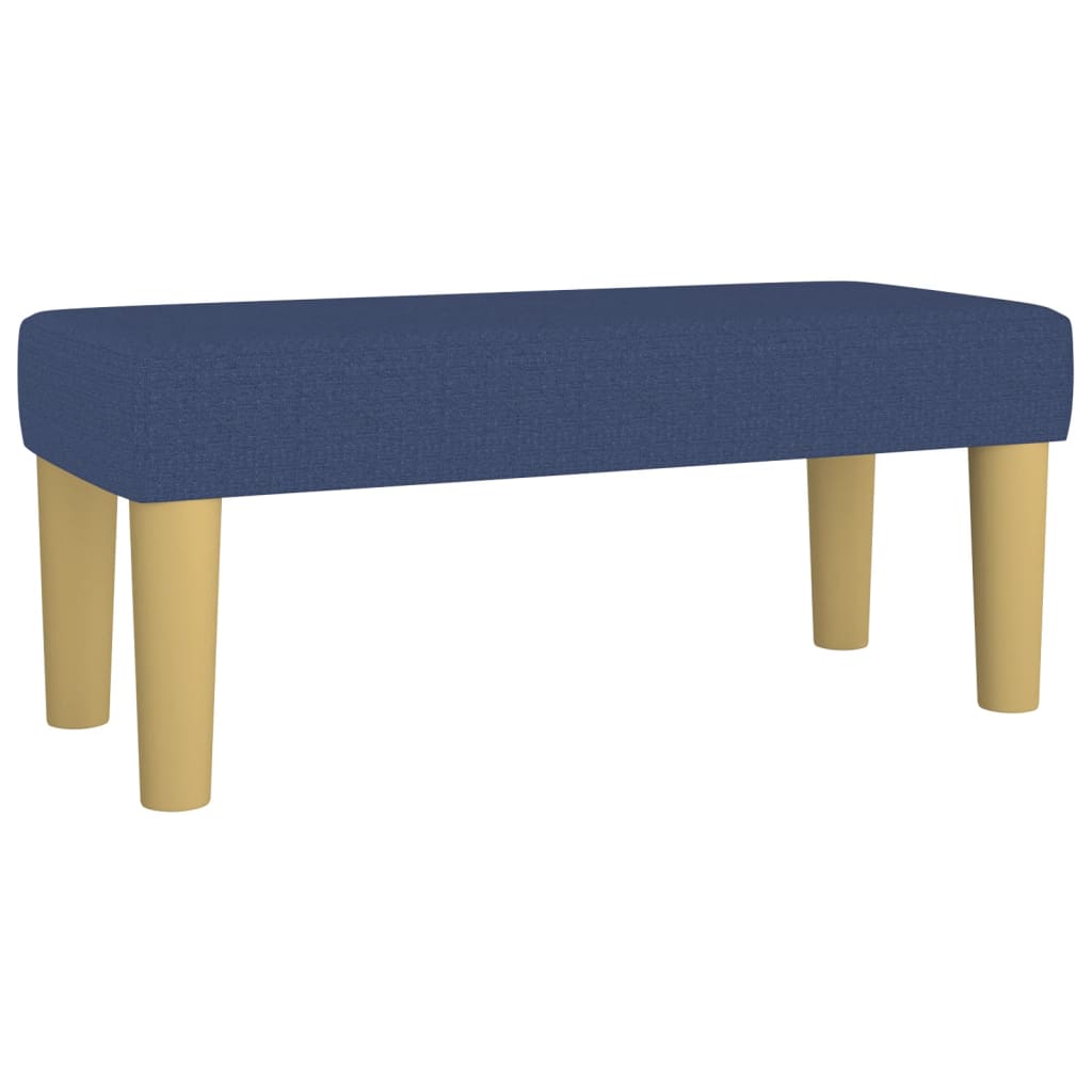 Giroletto a Molle con Materasso Blu 80x200 cm inTessuto | homemem39