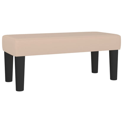 Giroletto a Molle con Materasso Cappuccino 90x200 cm Similpelle