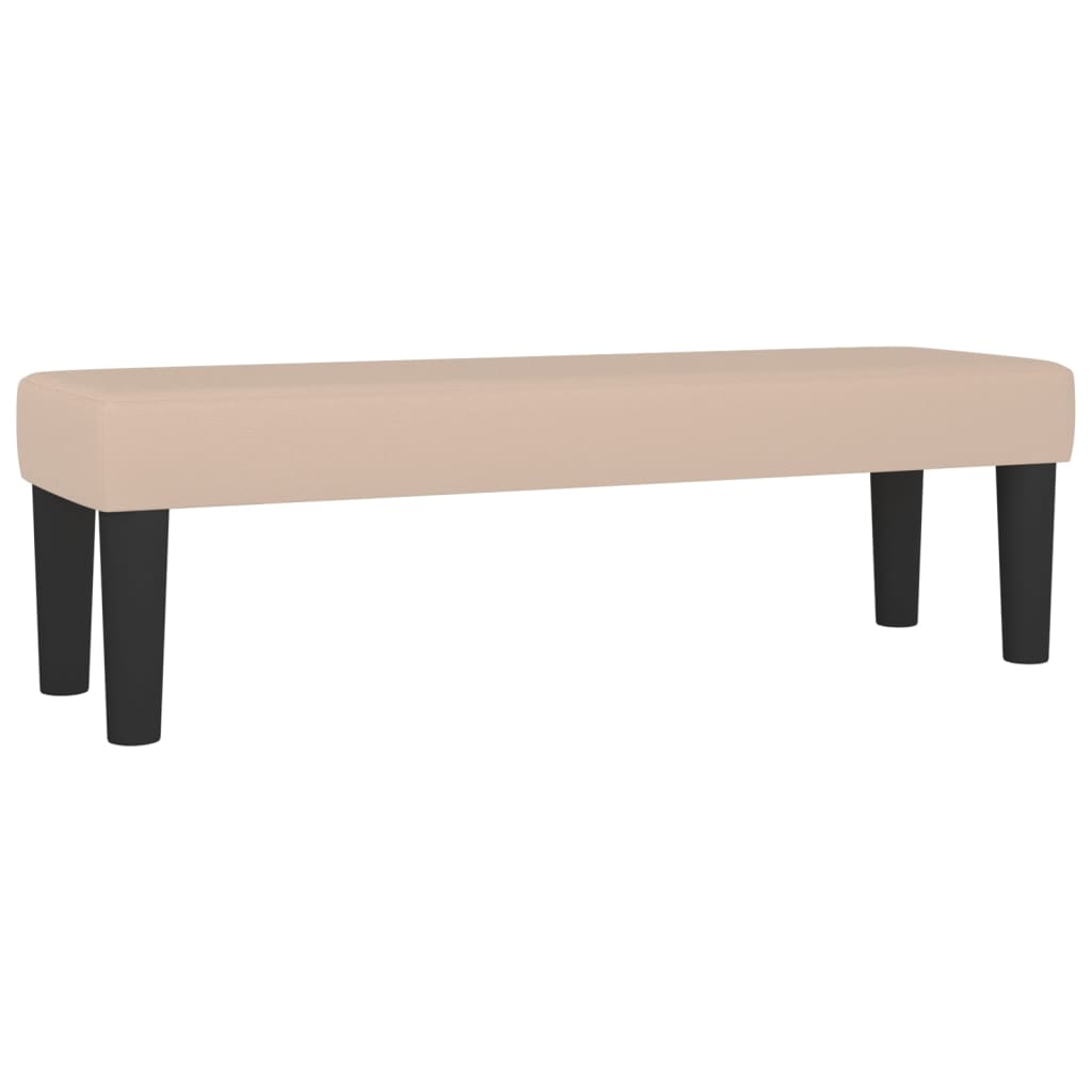 Giroletto a Molle con Materasso Cappuccino 160x200cm Similpelle | homemem39