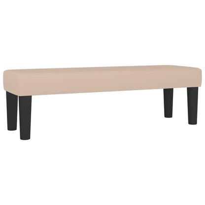Giroletto a Molle con Materasso Cappuccino 160x200cm Similpelle