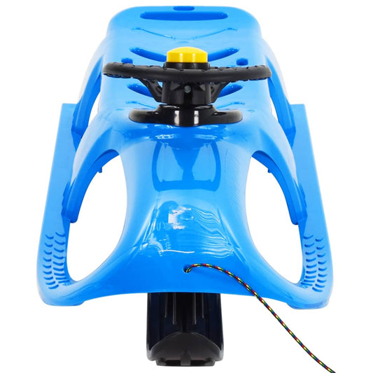 Slittino con Volante Blu 102,5x40x23 cm in Polipropilene - homemem39