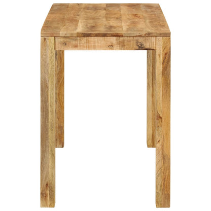 Tavolo da Pranzo 110x55x76 cm in Legno Massello di Mango