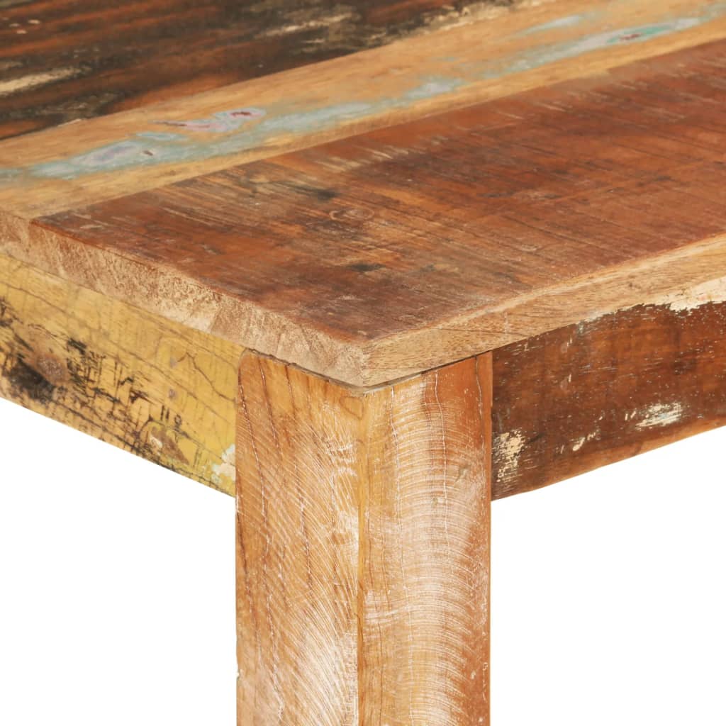 Tavolo da Pranzo 110x55x76 cm in Legno Massello di Recupero | homemem39