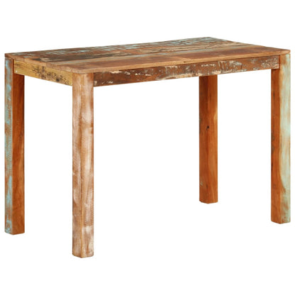 Tavolo da Pranzo 110x55x76 cm in Legno Massello di Recupero | homemem39