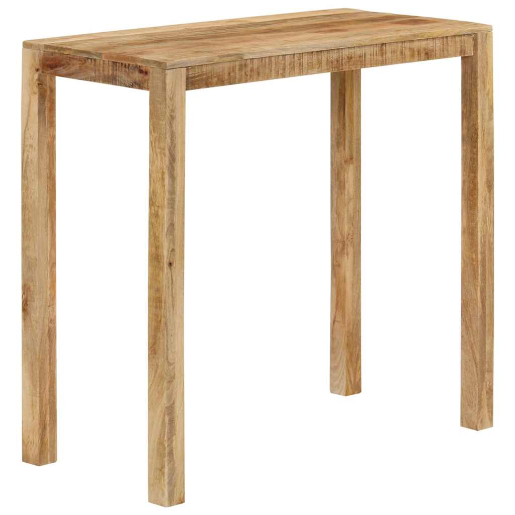 Tavolo da Bar 112x55x108 cm in Legno Massello di Mango