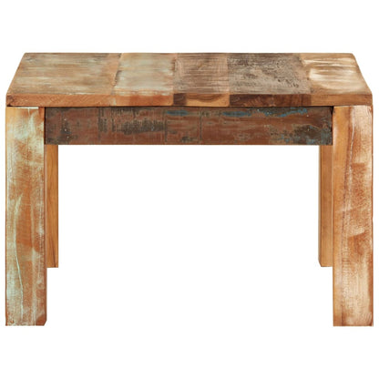 Tavolino da Salotto 55x55x35 cm in Legno Massello di Recupero | homemem39
