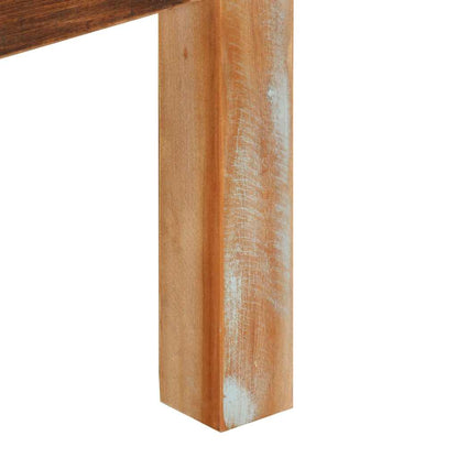 Tavolino da Salotto 55x55x35 cm in Legno Massello di Recupero