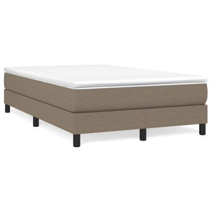 Giroletto a Molle con Materasso Tortora 120x200 cm in Tessuto | homemem39