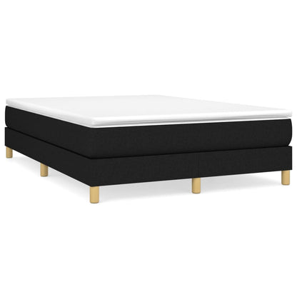 Giroletto a Molle con Materasso Nero 140x190 cm in Tessuto | homemem39