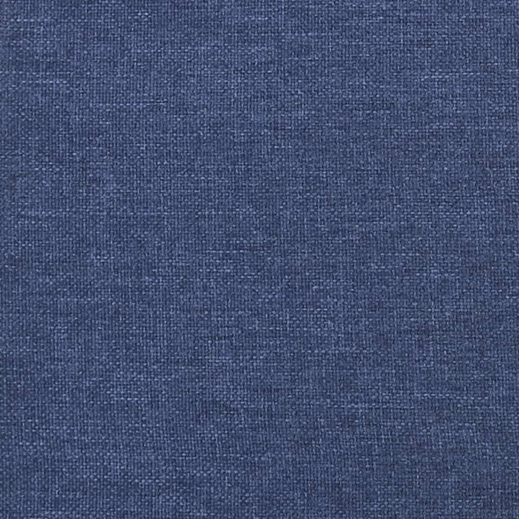 Giroletto a Molle con Materasso Blu 80x200 cm inTessuto