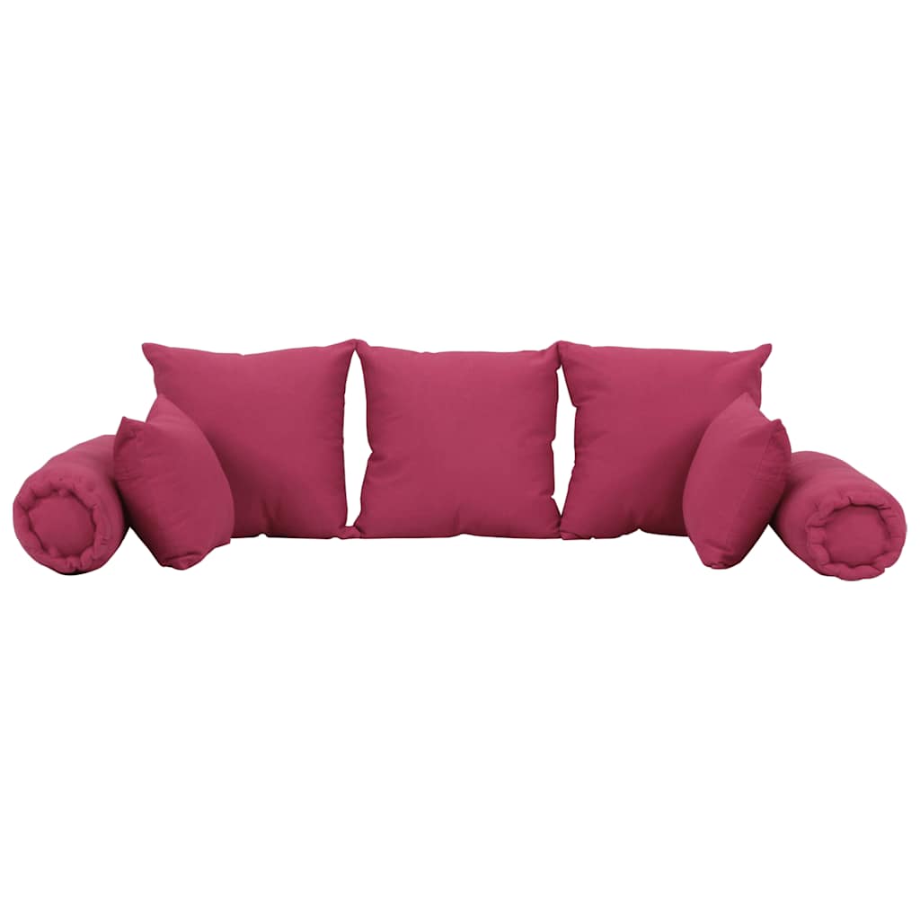Set di Cuscini 7 pz in Tessuto Rosa - homemem39