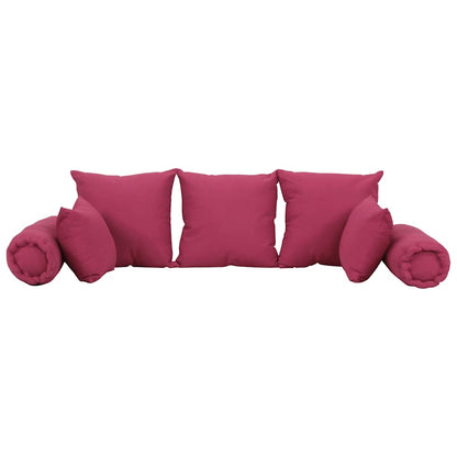 Set di Cuscini 7 pz in Tessuto Rosa - homemem39
