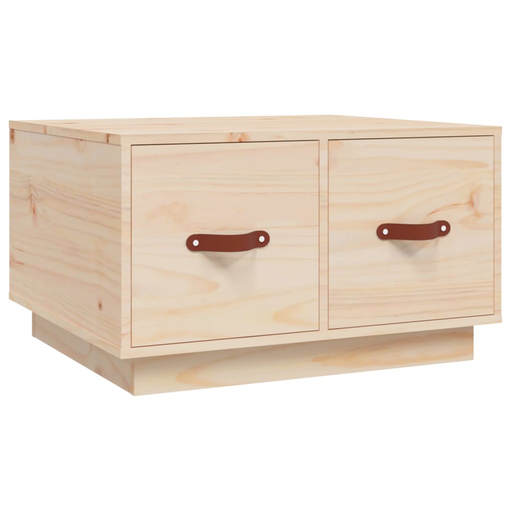 Tavolino da Salotto 60x53x35 cm in Legno Massello di Pino | homemem39