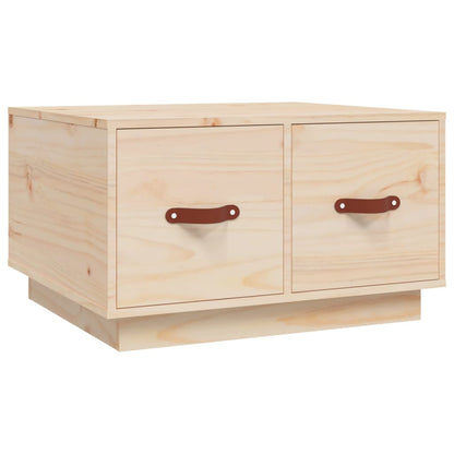 Tavolino da Salotto 60x53x35 cm in Legno Massello di Pino | homemem39