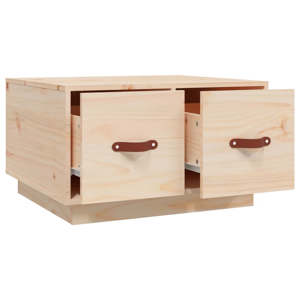 Tavolino da Salotto 60x53x35 cm in Legno Massello di Pino | homemem39