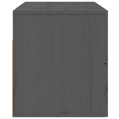 Comodini a Muro 2 pz Grigio 50x36x40 cm