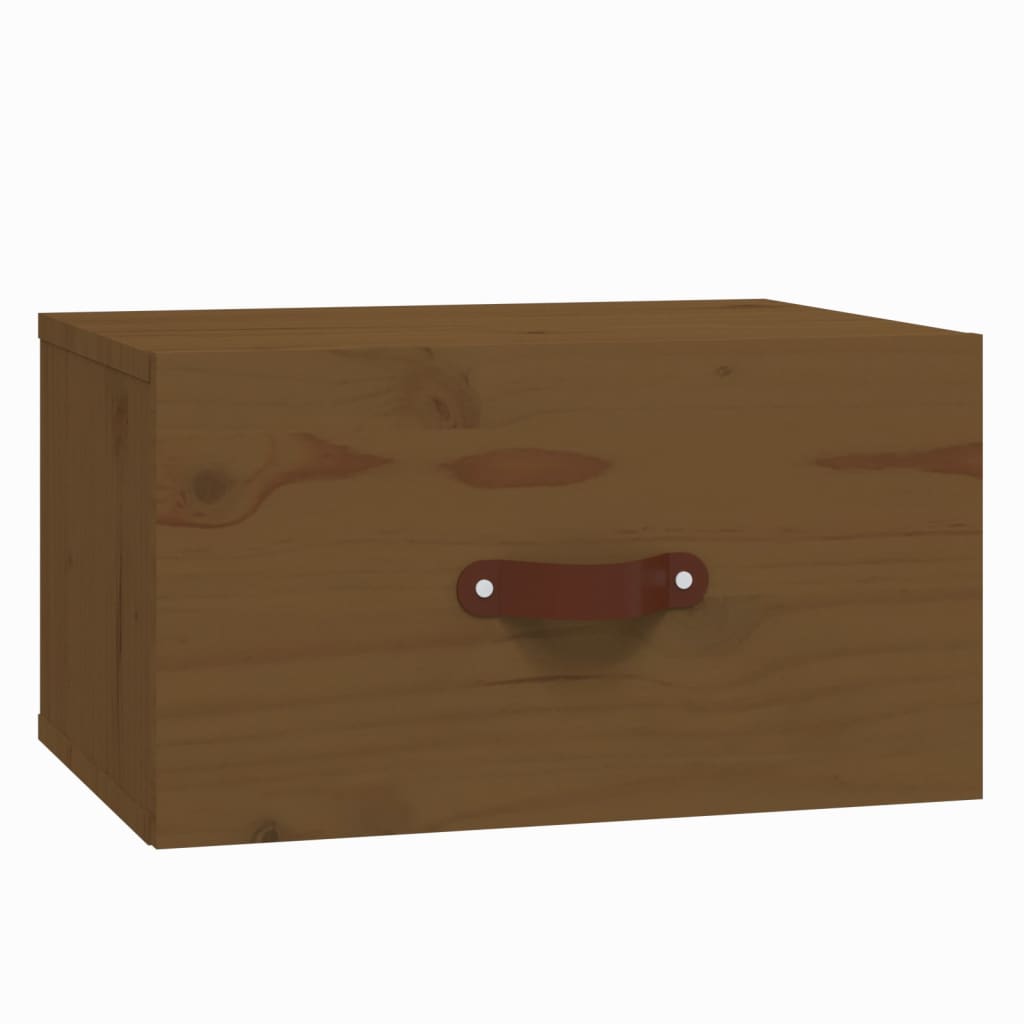 Comodino a Muro ambra 40x29,5x22 cm | homemem39