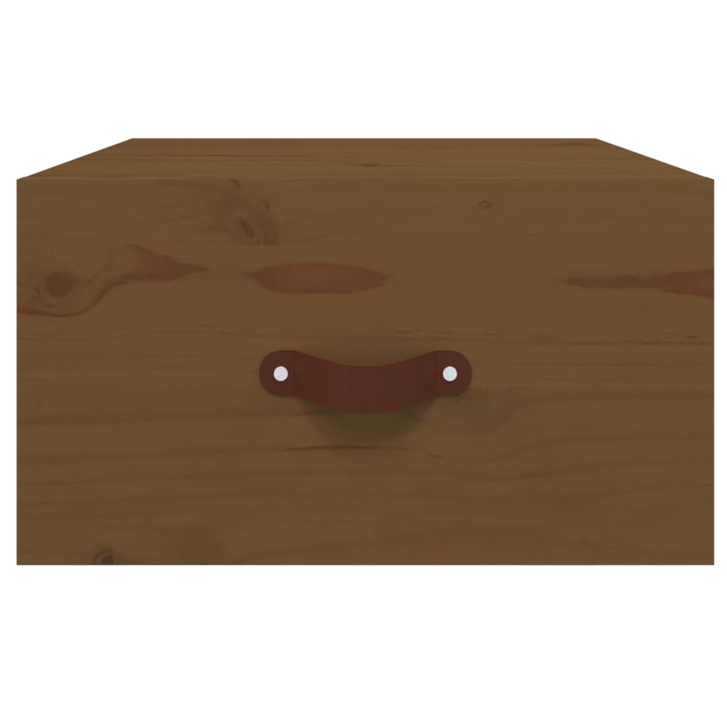 Comodini a Muro 2 pz ambra 40x29,5x22 cm - homemem39