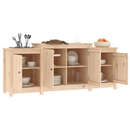 Credenza 164x37x68 cm in Legno Massello di Pino