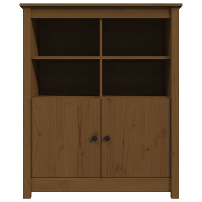 Credenza ambra 83x41,5x100 cm in Legno Massello di Pino - homemem39