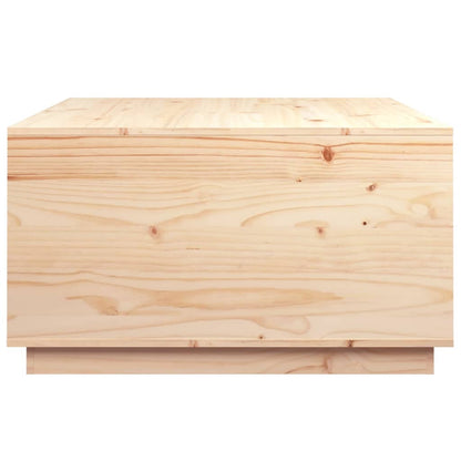 Tavolino da Salotto 80x80x45 cm in Legno Massello di Pino | homemem39