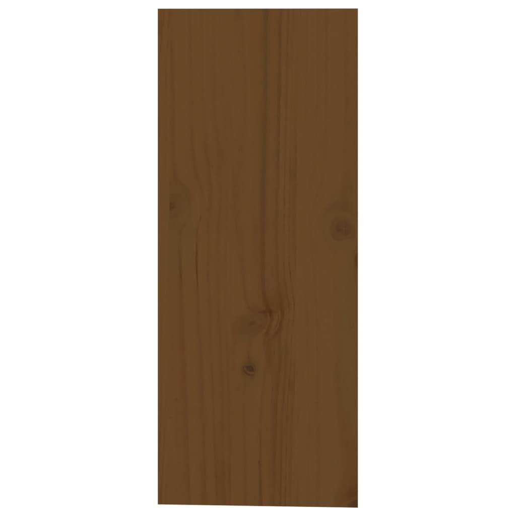 Portabottiglie ambra 62x25x62 cm in Legno Massello di Pino