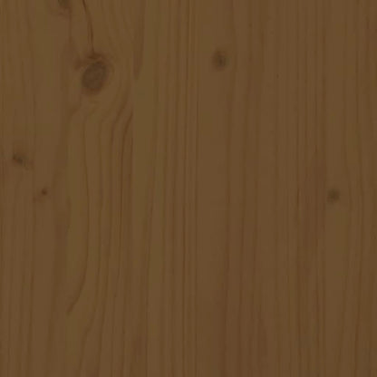 Libreria Marrone ambra 80x35x97 cm in Legno Massello di Pino