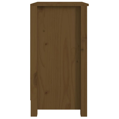 Libreria Marrone ambra 50x35x68 cm in Legno Massello di Pino
