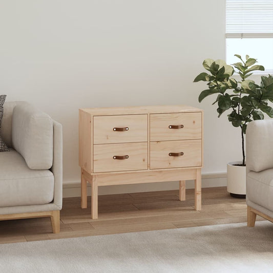 Mobile Consolle 90x40x78 cm in Legno Massello di Pino - homemem39