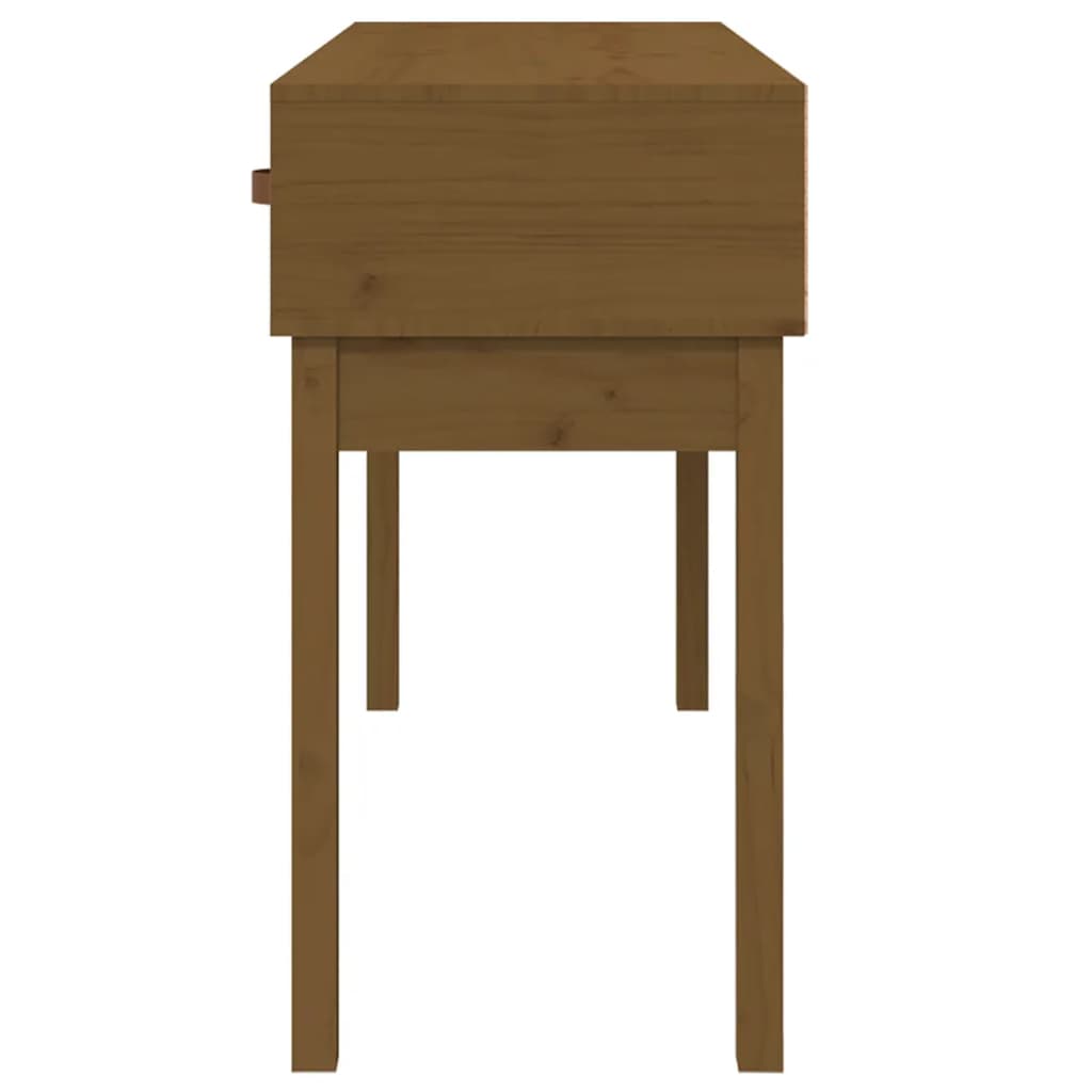 Tavolo Consolle Ambra 114x40x75 cm in Legno Massello di Pino - homemem39