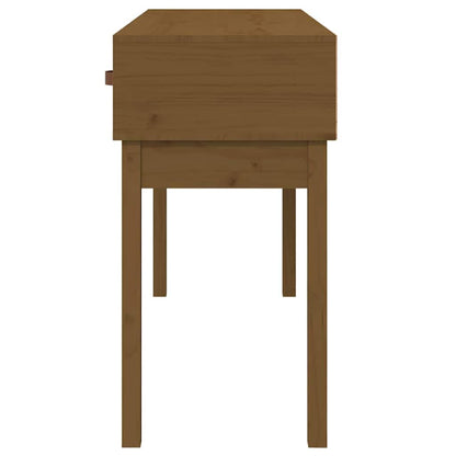 Tavolo Consolle Ambra 114x40x75 cm in Legno Massello di Pino