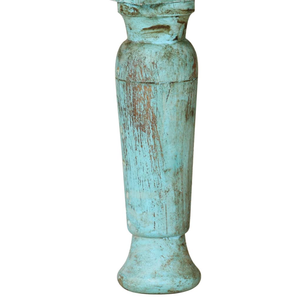 Tavolino da Salotto 110x50x34 cm in Legno Massello di Recupero