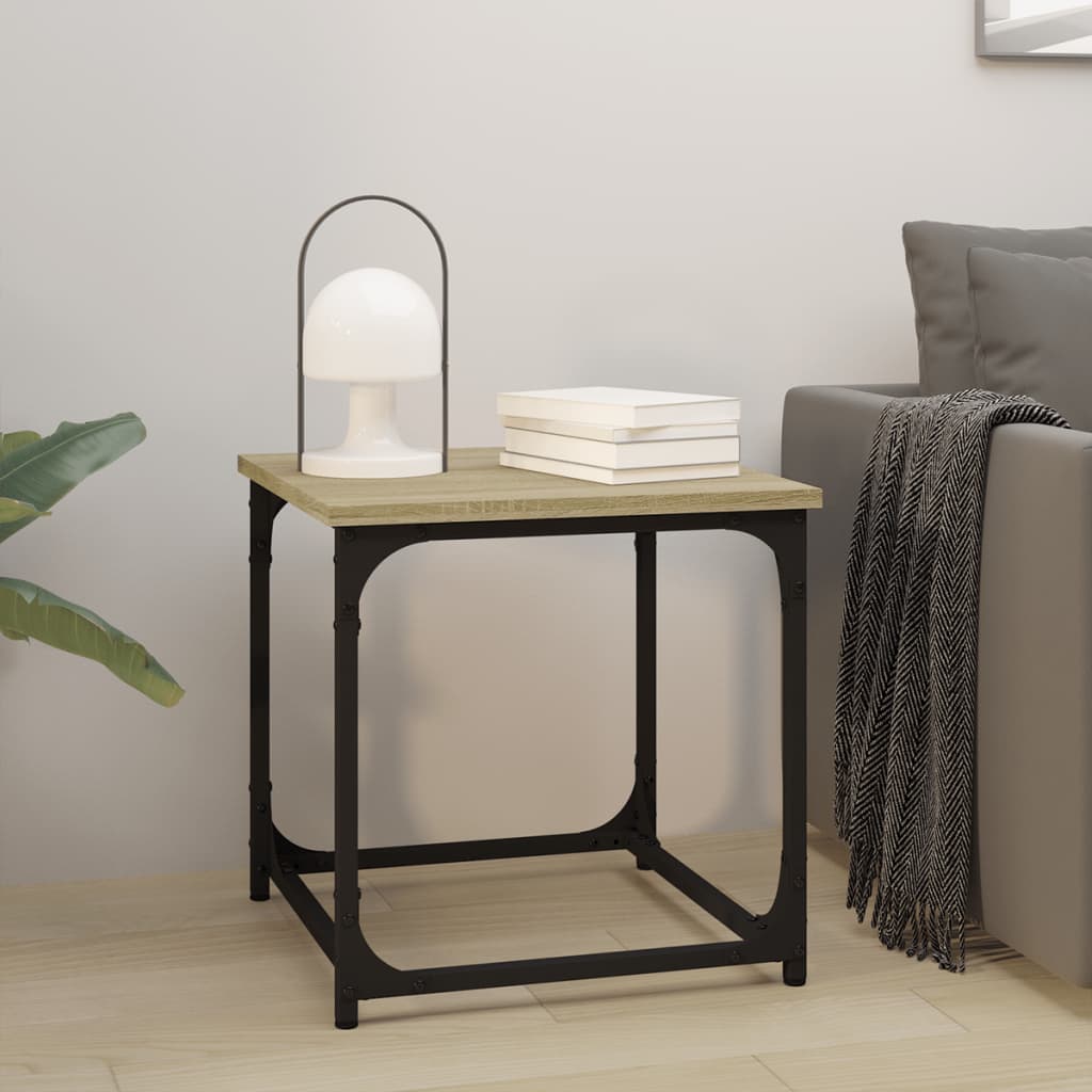 Tavolino Rovere Sonoma 40x40x40 cm in Legno Multistrato | homemem39