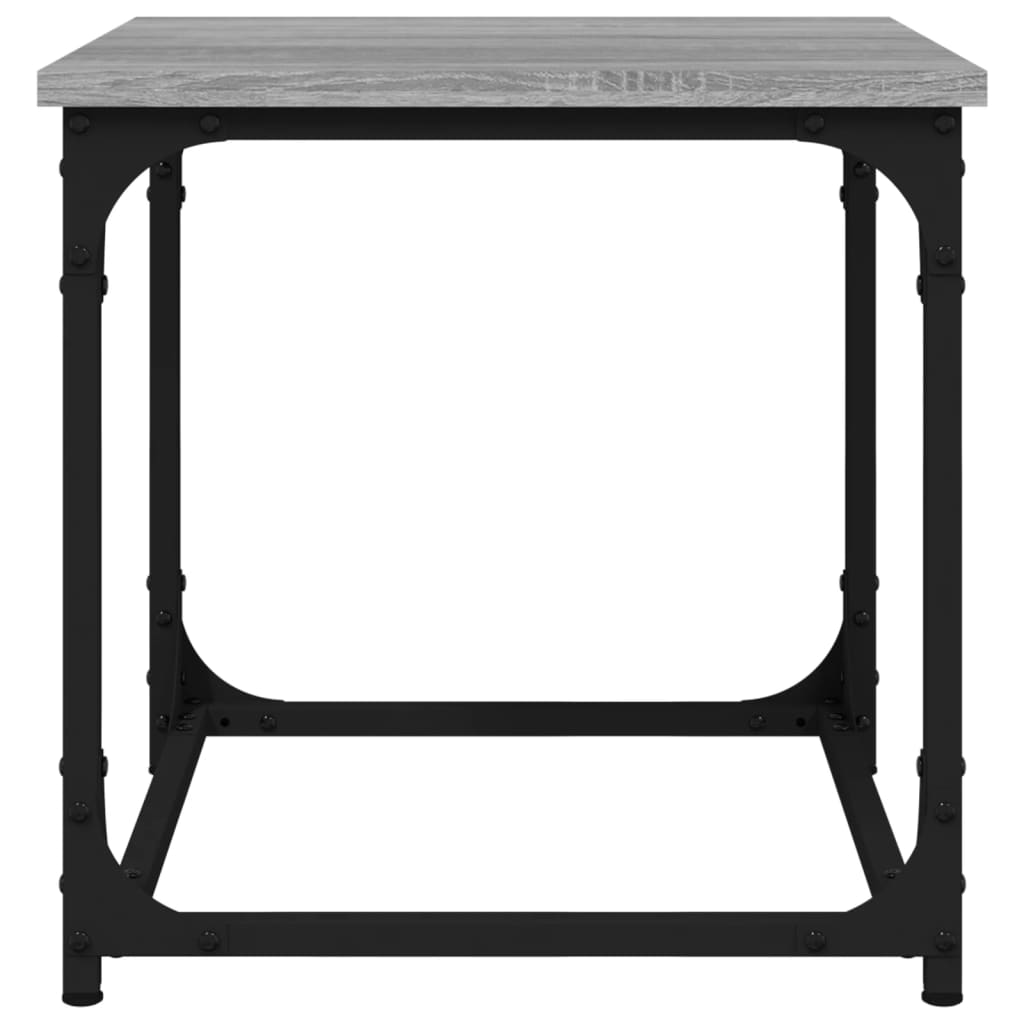 Tavolino Grigio Sonoma 40x40x40 cm in Legno Multistrato | homemem39