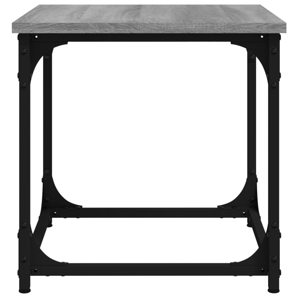 Tavolino Grigio Sonoma 40x40x40 cm in Legno Multistrato | homemem39