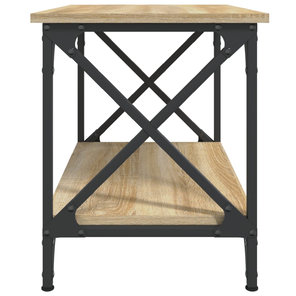 Tavolino Rovere Sonoma 55x38x45 cm in Legno Multistrato | homemem39