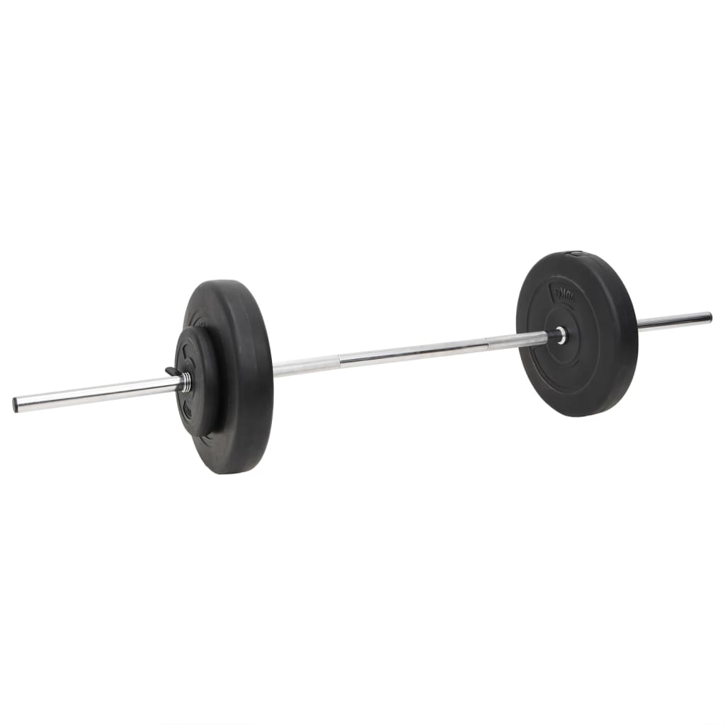 Set Bilanciere e Manubri con Dischi 60 kg - homemem39